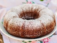 Рецепта Лесен обикновен кекс с кисело мляко и орехи